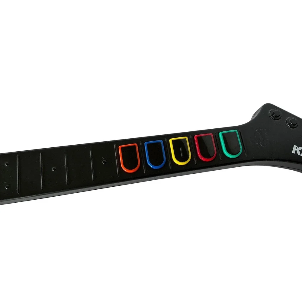 Kramer Guitar Hero Aerosmith As-is Wireless‎ PS2 Black Striker Gaming Guitar